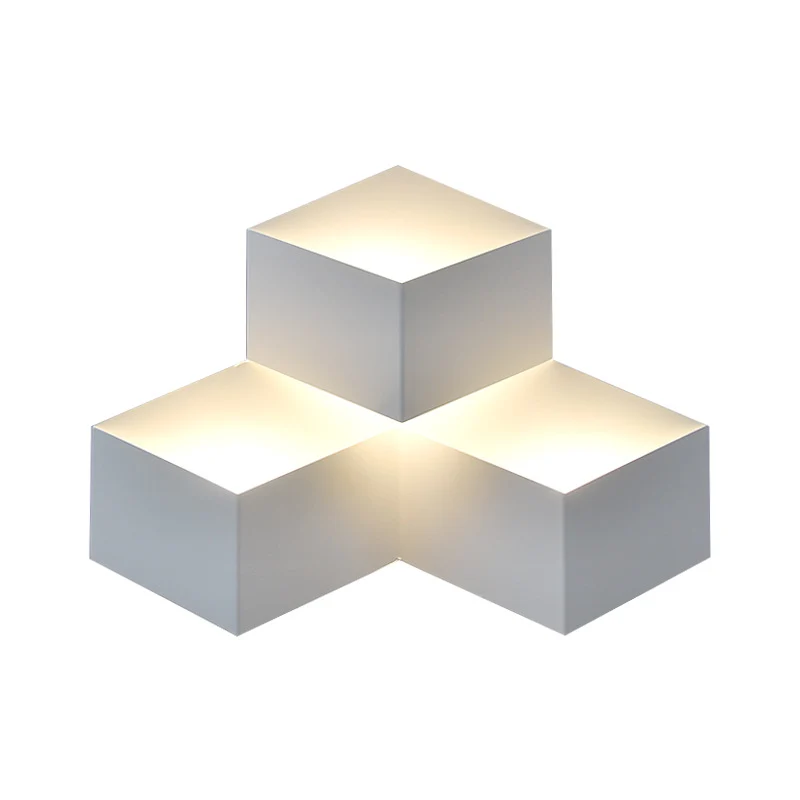 Geometrische Wandleuchte