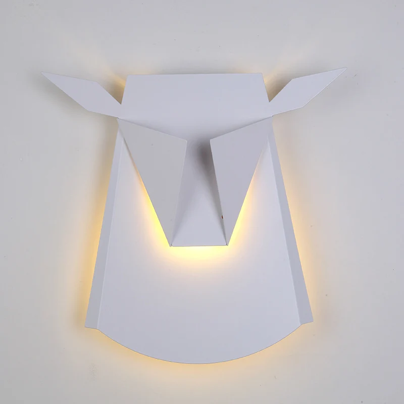 Kreative tierische Wandlampe