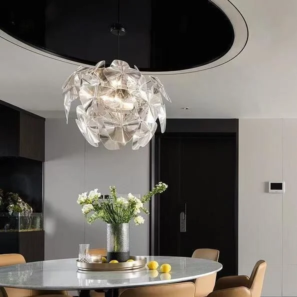 Moderne Kristall Pendelleuchte
