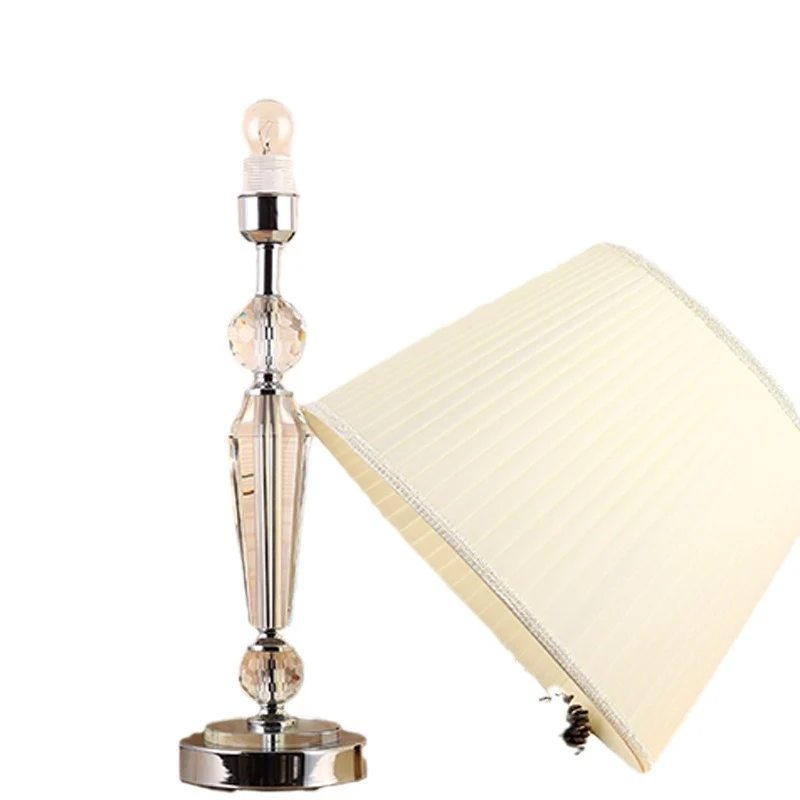 Elegante Kristall Tischlampe
