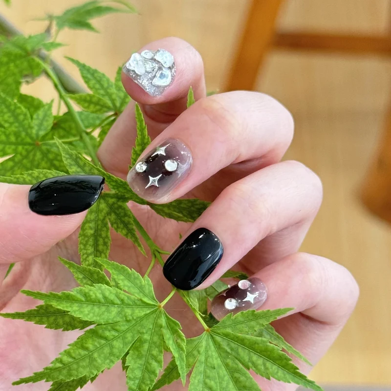 Glamouröse Press-On Nagelset