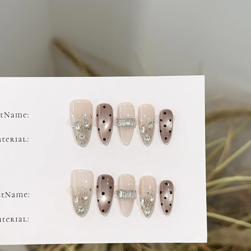 Glamourös Dekoratives Nagelkunst Set