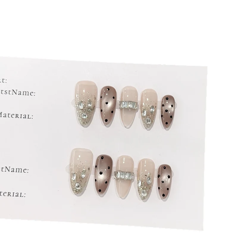 Glamourös Dekoratives Nagelkunst Set