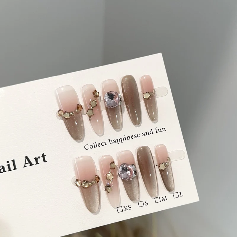 Elegante Ombre Press-On Nägel Set