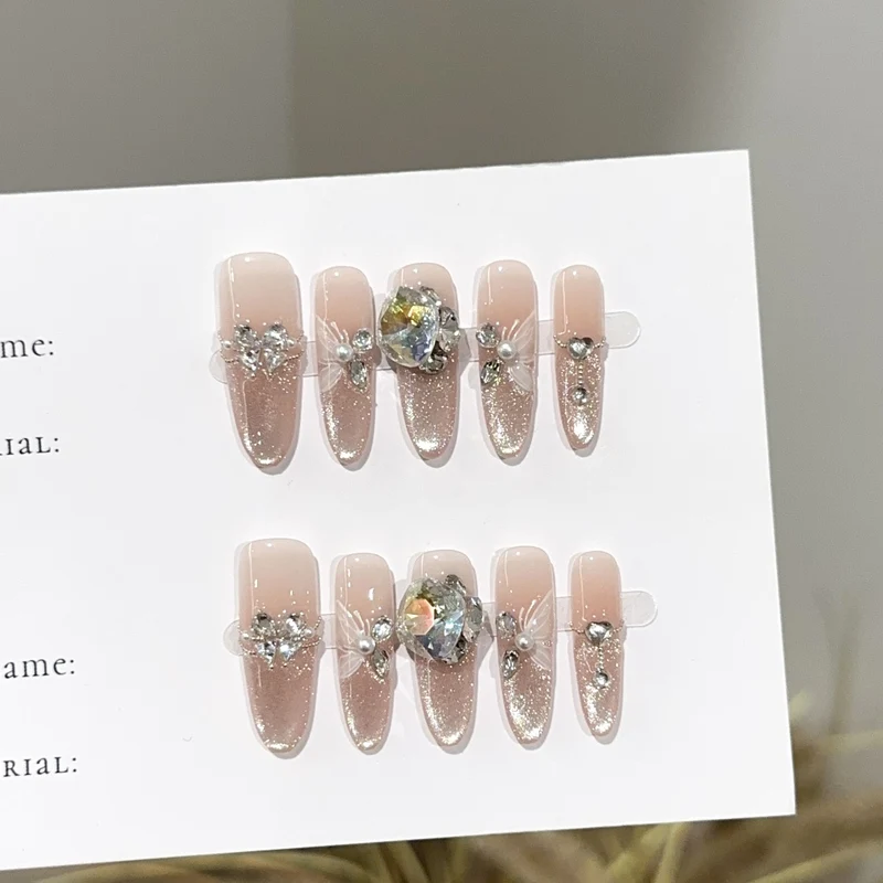 Elegante Glamour Press-On Nägel
