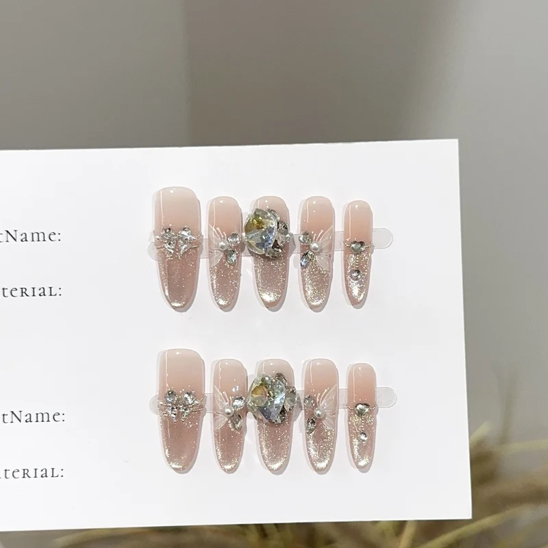 Elegante Glamour Press-On Nägel