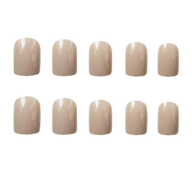 Elegante Glänzende Nagelkunst