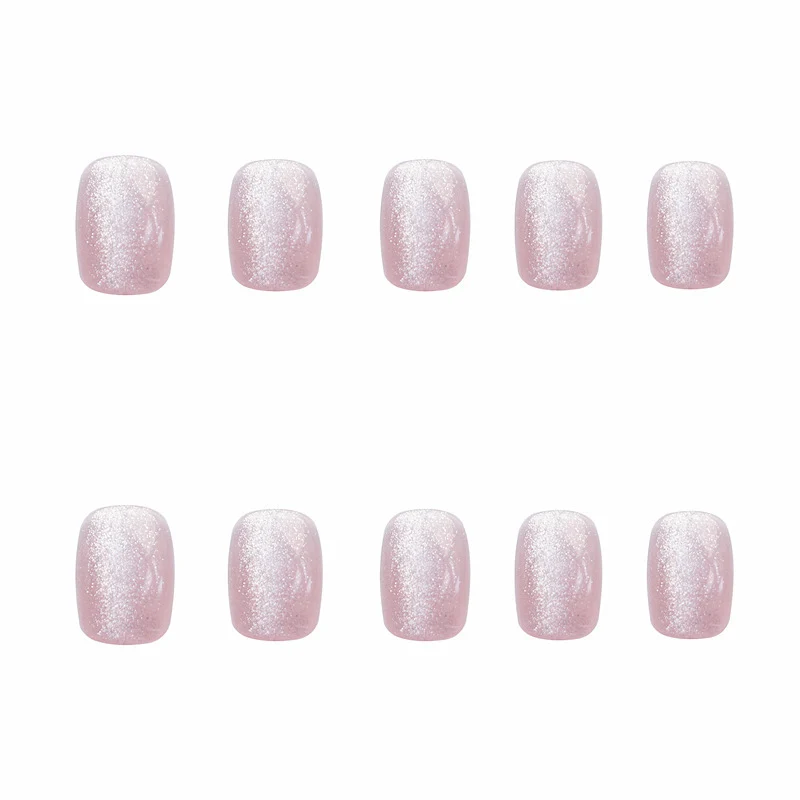 Elegantes Glitzerndes Press-On-Nagelset