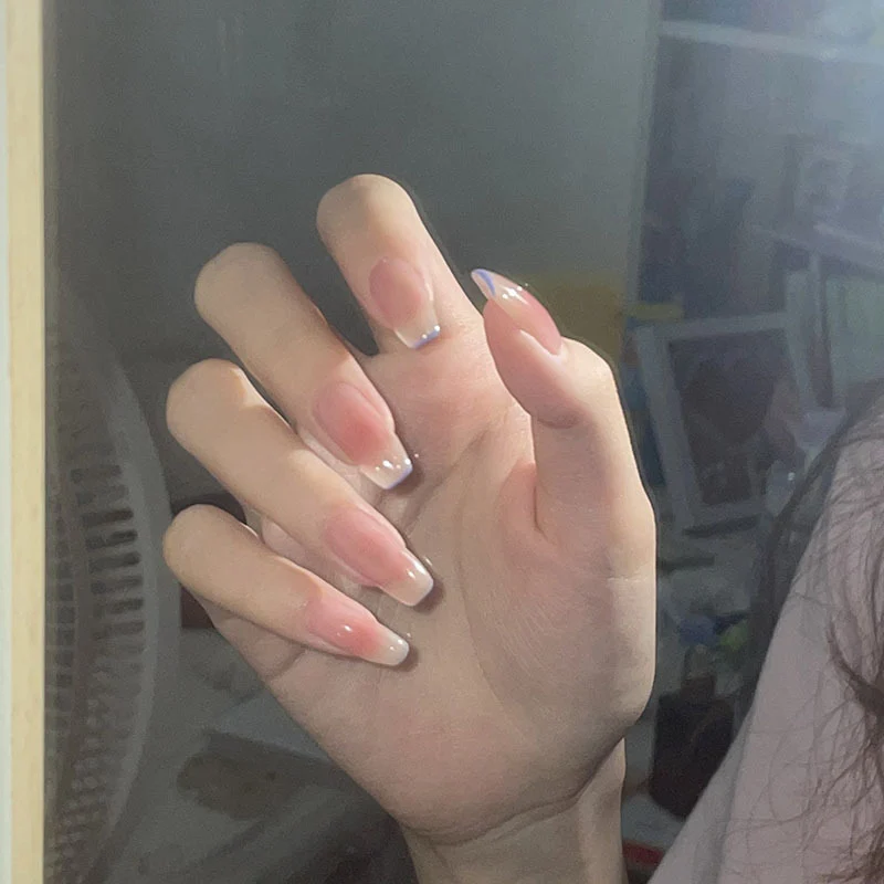 Elegante French Tip Press-On Nägel Set