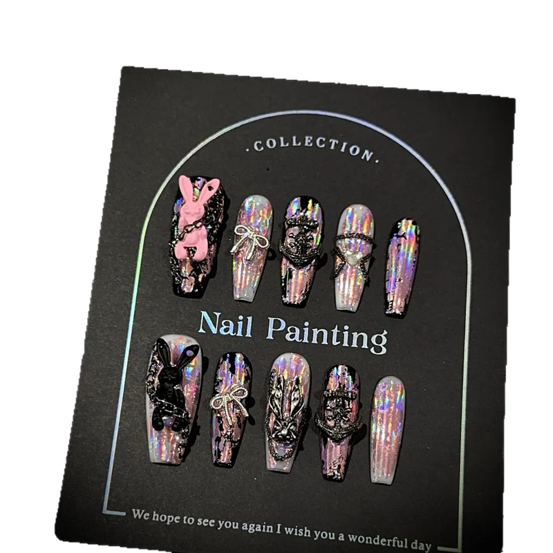 3D Themen Press-On Nagel Kunst Set