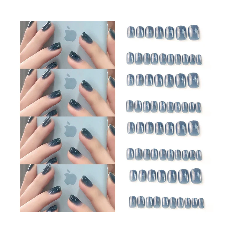 Modische Press-On-Nagelset