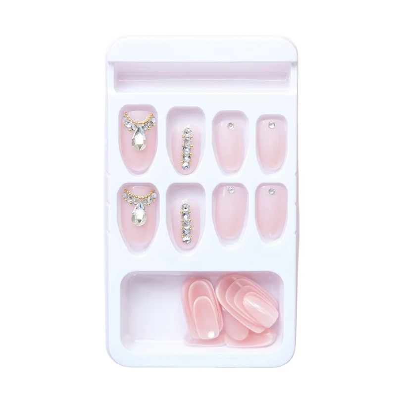 Elegantes eingebettetes Strass Nagelkunst Kit