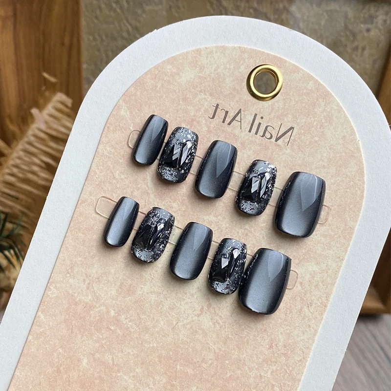 Elegantes dekoratives Press-On Nagelkunst-Set 1790727177