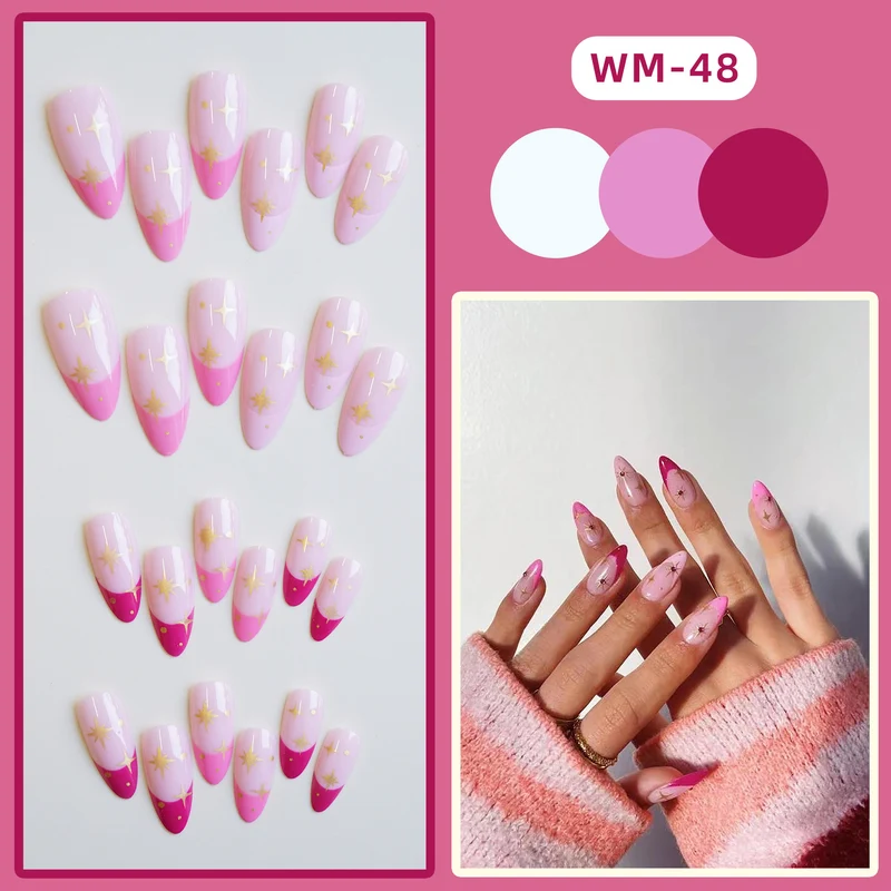 Dekoratives Press-On-Nageldesign