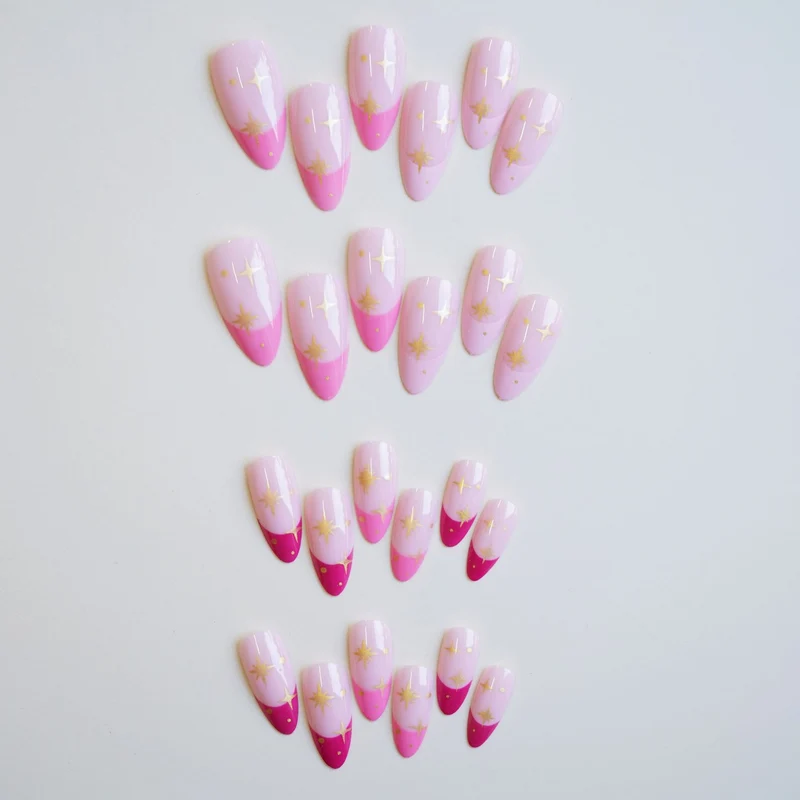 Dekoratives Press-On-Nageldesign