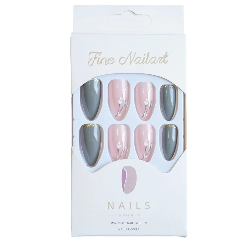 Künstlerisches Press-On Nageldesign Set