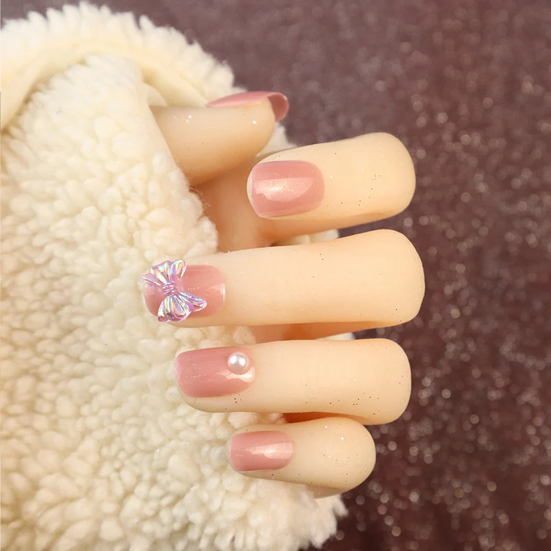 Künstlerisches Schmetterling-Verziertes Press-On Nagelset