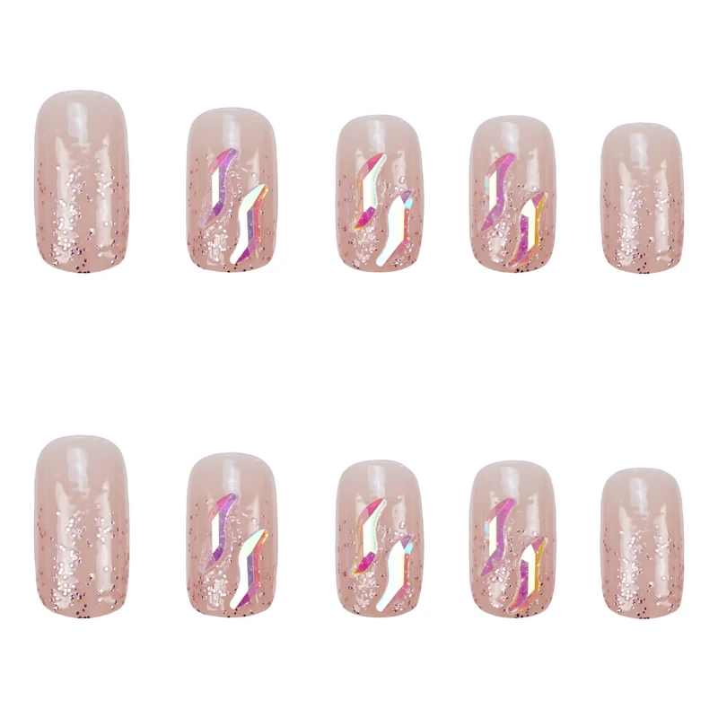 Acryl Glitter Nagelkunst
