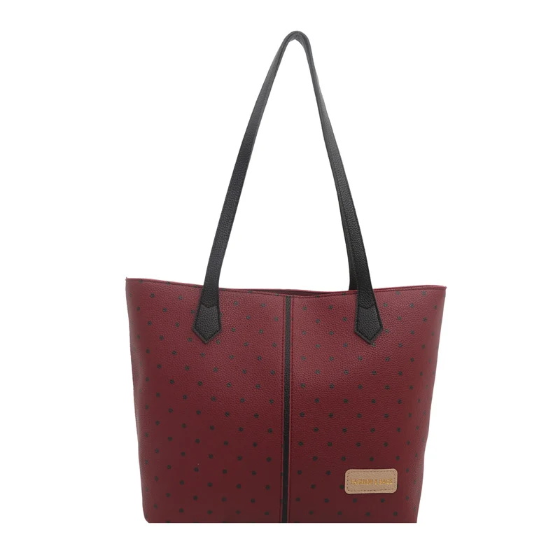 Trendige Polka-Dot-Tasche