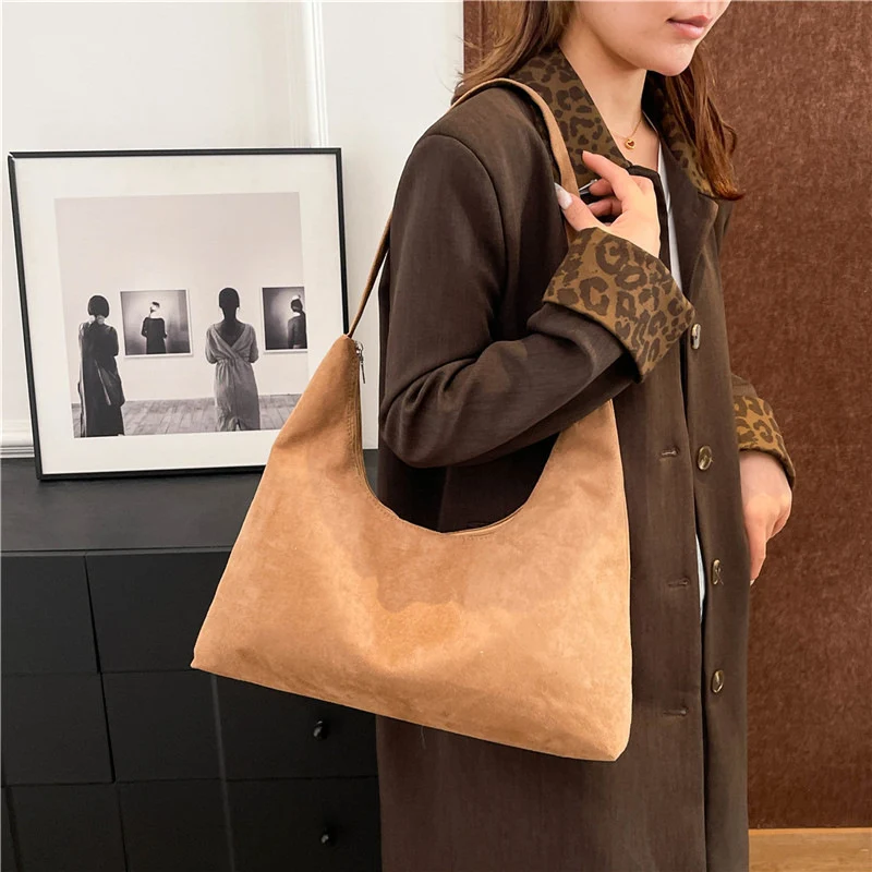 Wildleder Hobo Handtasche