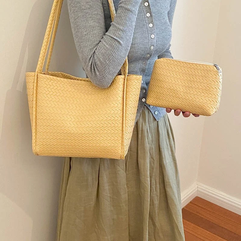 Stylische Gewebte Handtasche