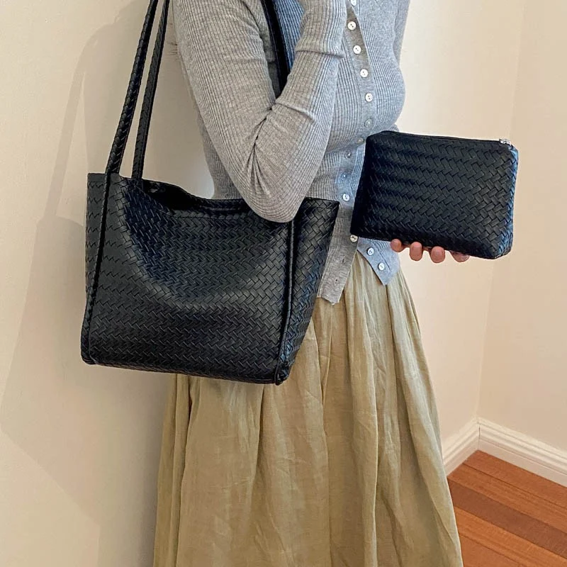 Stylische Gewebte Handtasche