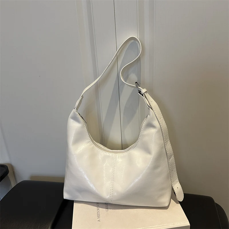 Stylische Weiche Leder Schultertasche
