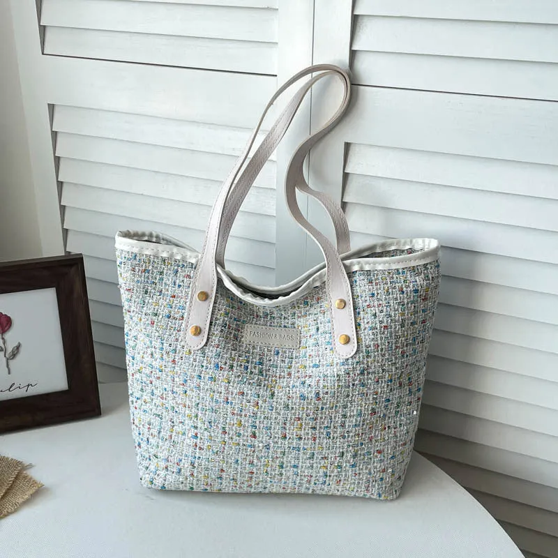 Elegante Gewebte Tragetasche