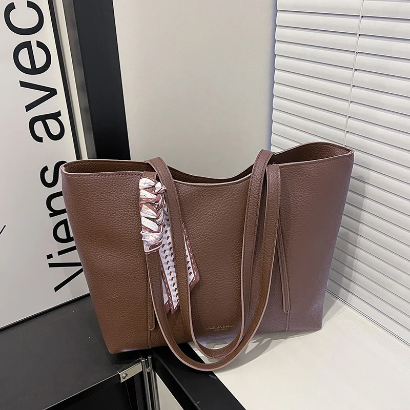 Klassische Leder Tragetasche