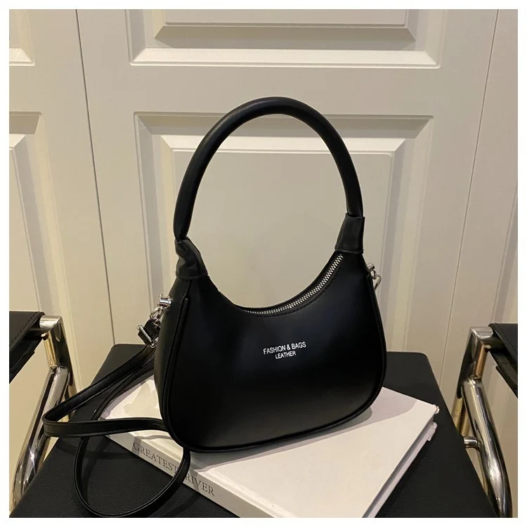 Chic Strukturierte Schultertasche
