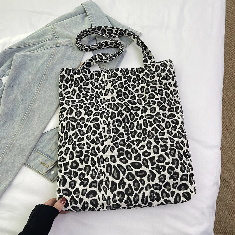 Chic Leopardenmuster Tote Bag
