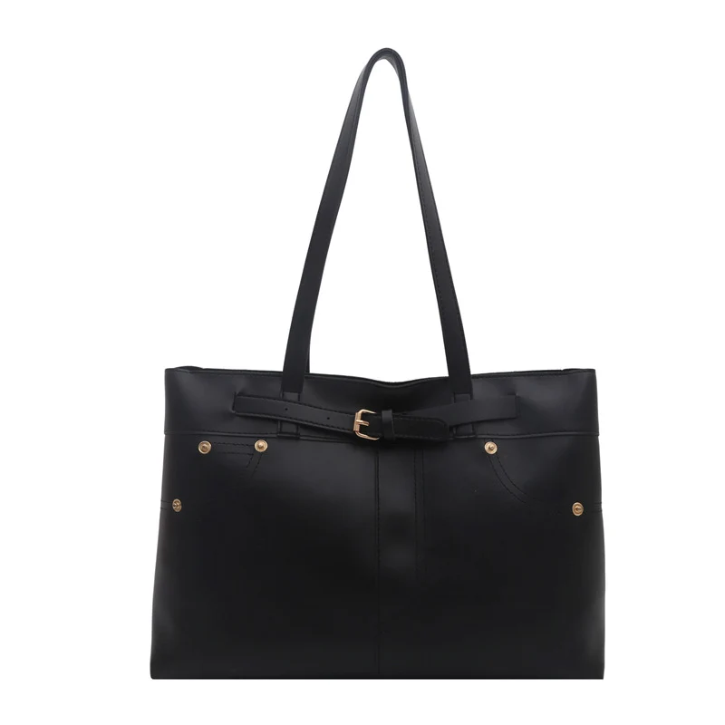 Chic Faux Leder Tote Bag
