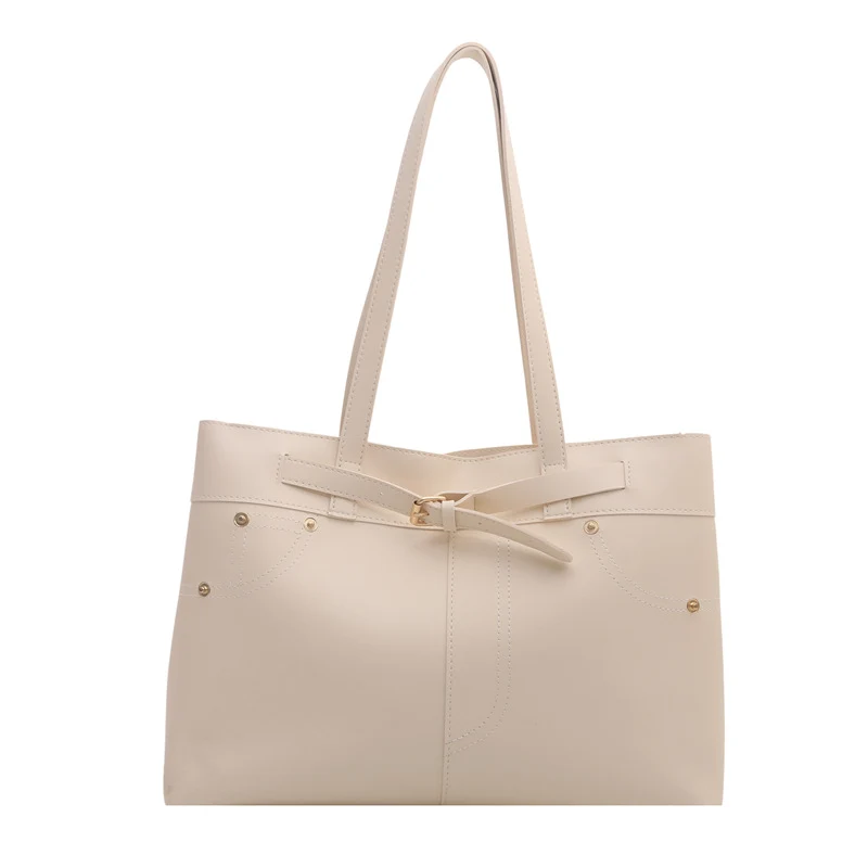 Chic Faux Leder Tote Bag