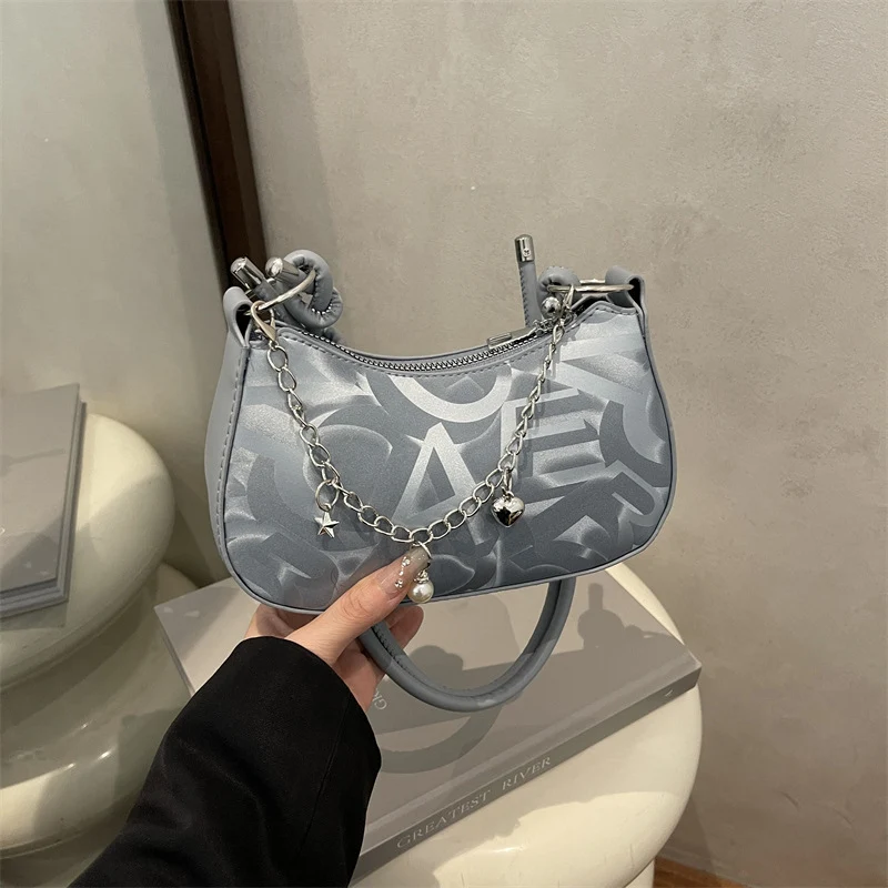Chic Kettenakzent Handtasche