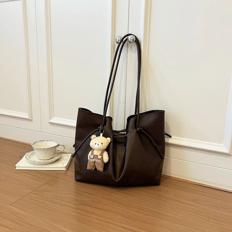 Lässige Zugband-Shopper-Tasche