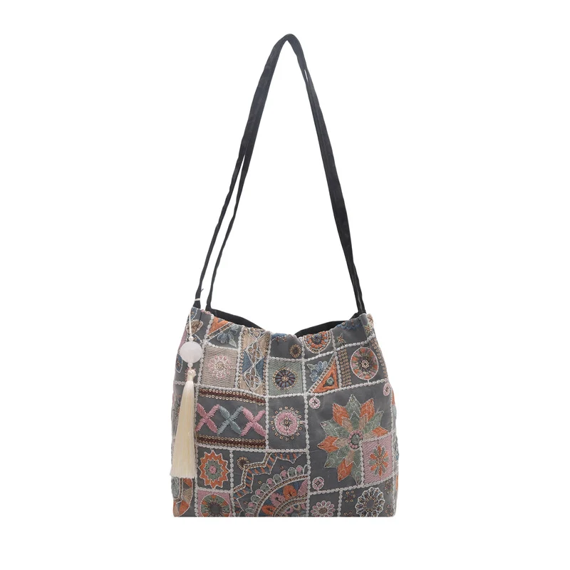 Bohemian Patchwork Schultertasche