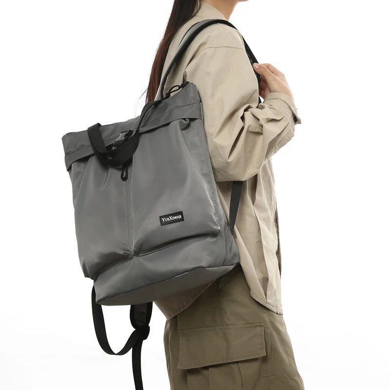 Vielseitige Urban Roll-Top Tote Rucksack Karnz
