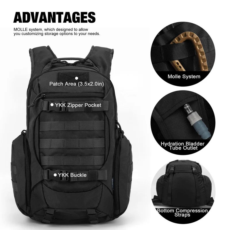 Taktischer Outdoor Abenteuer Rucksack Karnz