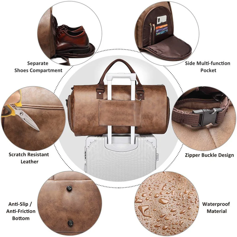 Premium Reise-Duffel Tasche Karnz