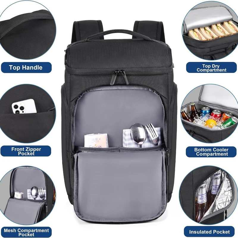 Isolierte Kühltasche Rucksack Karnz