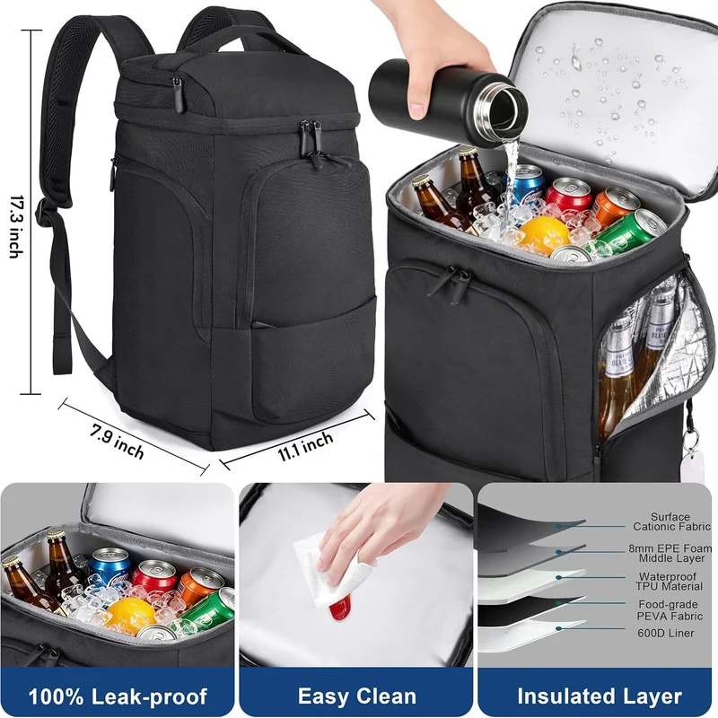 Isolierte Kühltasche Rucksack Karnz