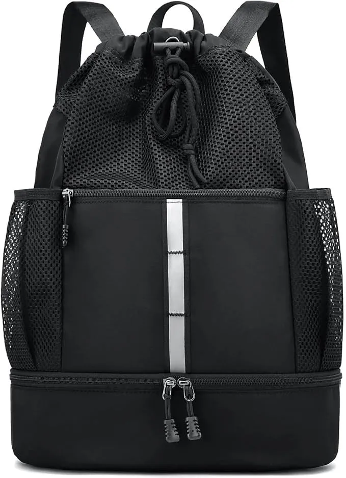Erweiterbarer Mesh-Gym-Rucksack Karnz