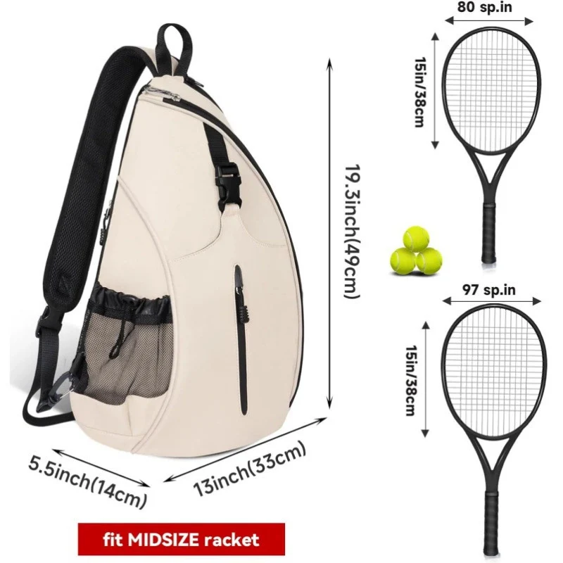 Ergonomischer Tennis Gear Sling Backpack Karnz