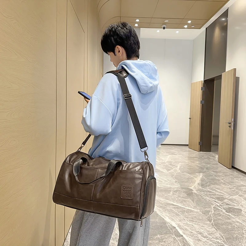 Premium Leder Reise-Duffle Karnz