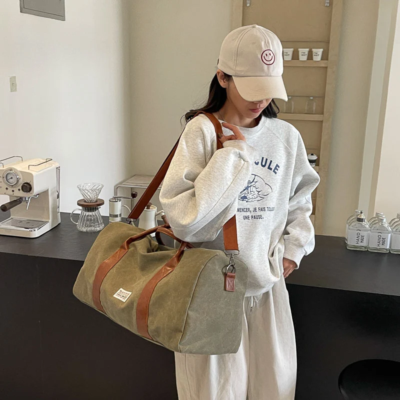 Premium Canvas Reis Duffle Tasche Karnz
