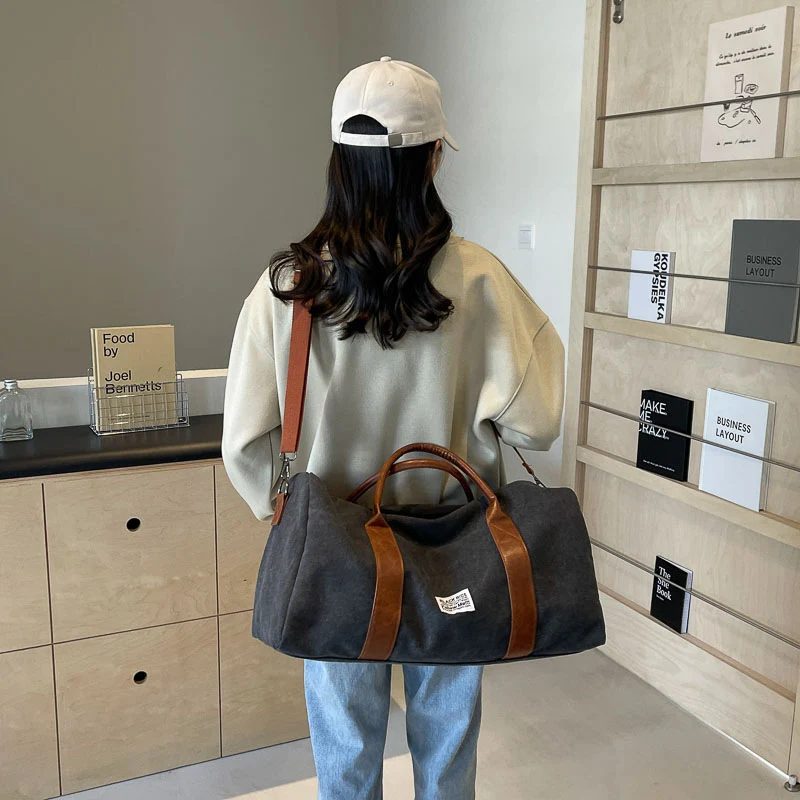 Premium Canvas Reis Duffle Tasche Karnz
