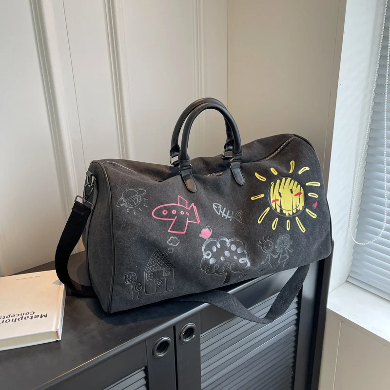 Canvas Kunst Reise Duffel Tasche Karnz
