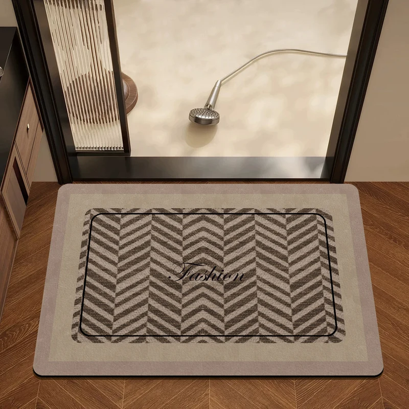 Stylische Badezimmermatte