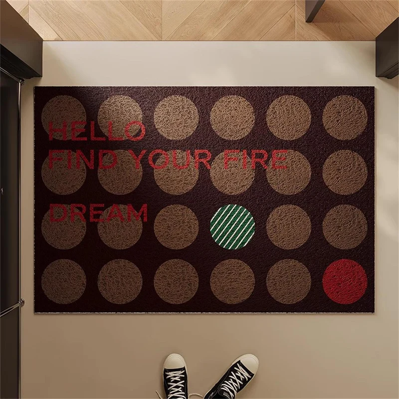 Inspirierender Türmatte