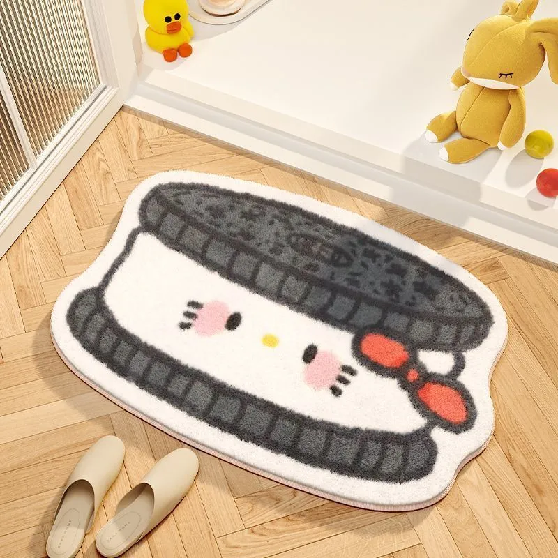 Weiche dekorative Badematte für Badezimmer